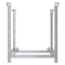 Pallet for | barrier fence | vertical storage | External dimensions: 1020 x 920 x 1215 mm
